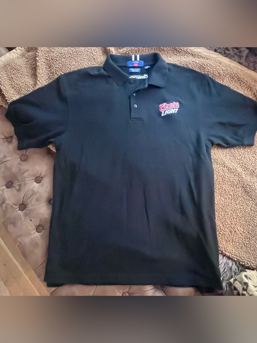 Coors Light🍺 Men’s Polo Sz Med
